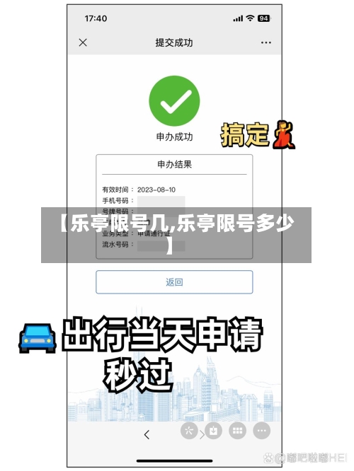 【乐亭限号几,乐亭限号多少】-第2张图片