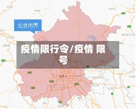疫情限行令/疫情 限号