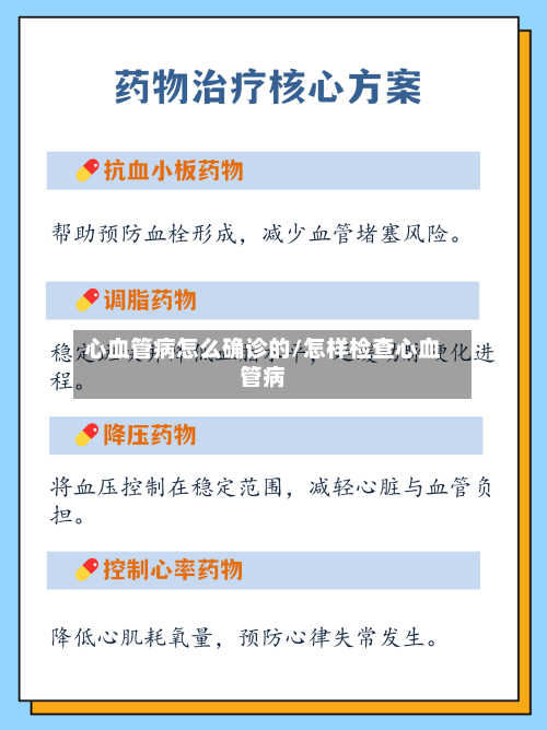 心血管病怎么确诊的/怎样检查心血管病