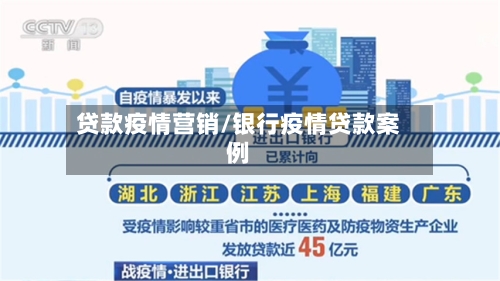 贷款疫情营销/银行疫情贷款案例