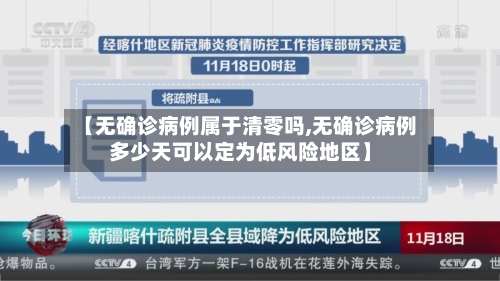 【无确诊病例属于清零吗,无确诊病例多少天可以定为低风险地区】-第2张图片
