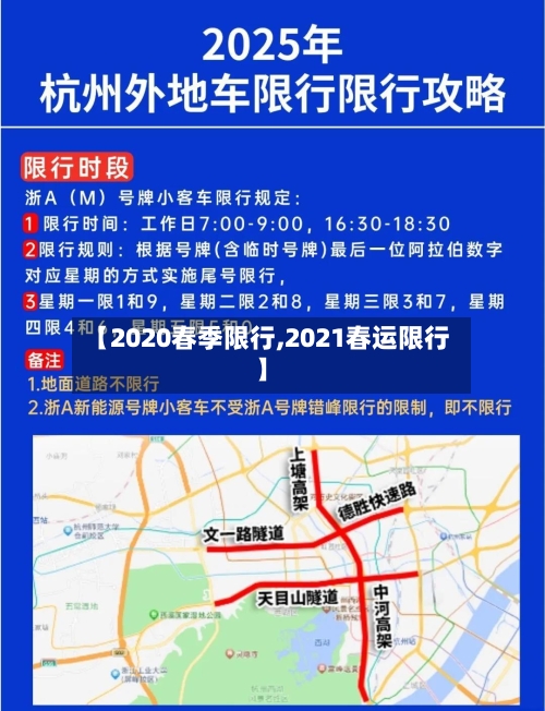 【2020春季限行,2021春运限行】