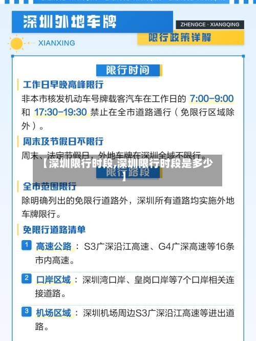 【深圳限行时段,深圳限行时段是多少】