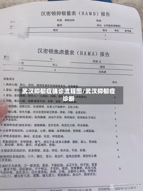 武汉抑郁症确诊流程图/武汉抑郁症诊断-第3张图片
