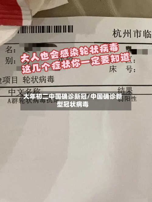 大年初二中国确诊新冠/中国确诊新型冠状病毒-第2张图片